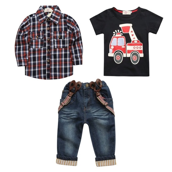 Adams 4 Pcs Outfit - Picture 1 of 8